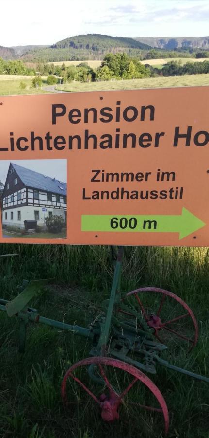 Lichtenhainer Hof Lichtenhain  Dış mekan fotoğraf